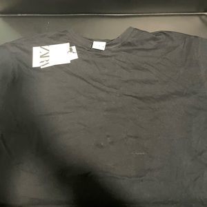 Zara black t shirt